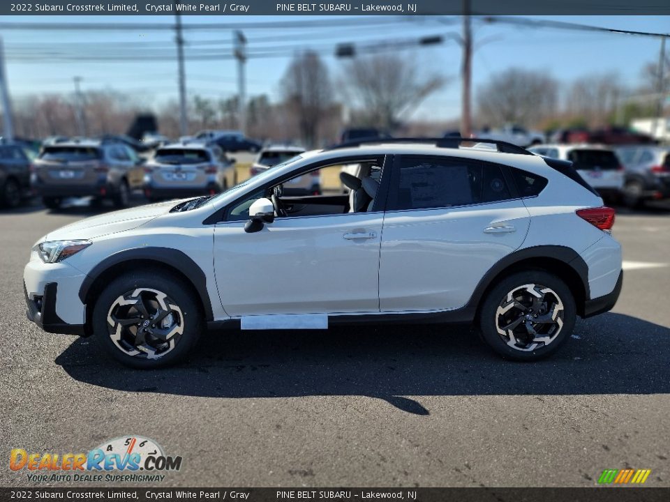 2022 Subaru Crosstrek Limited Crystal White Pearl / Gray Photo #3