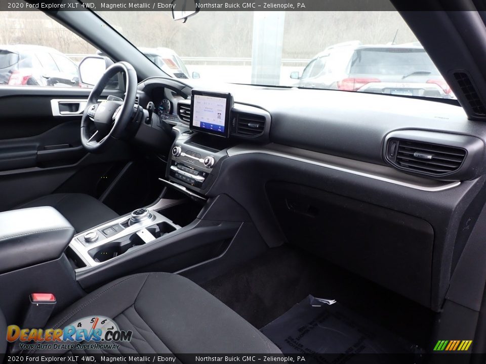 2020 Ford Explorer XLT 4WD Magnetic Metallic / Ebony Photo #6