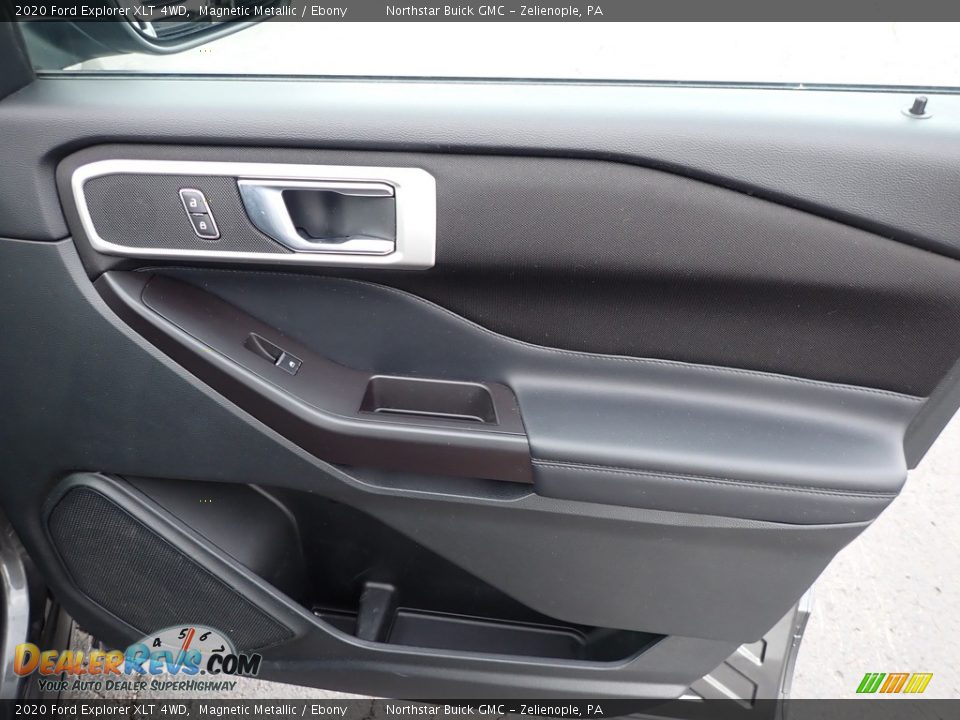 2020 Ford Explorer XLT 4WD Magnetic Metallic / Ebony Photo #7