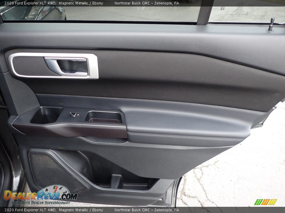 2020 Ford Explorer XLT 4WD Magnetic Metallic / Ebony Photo #8