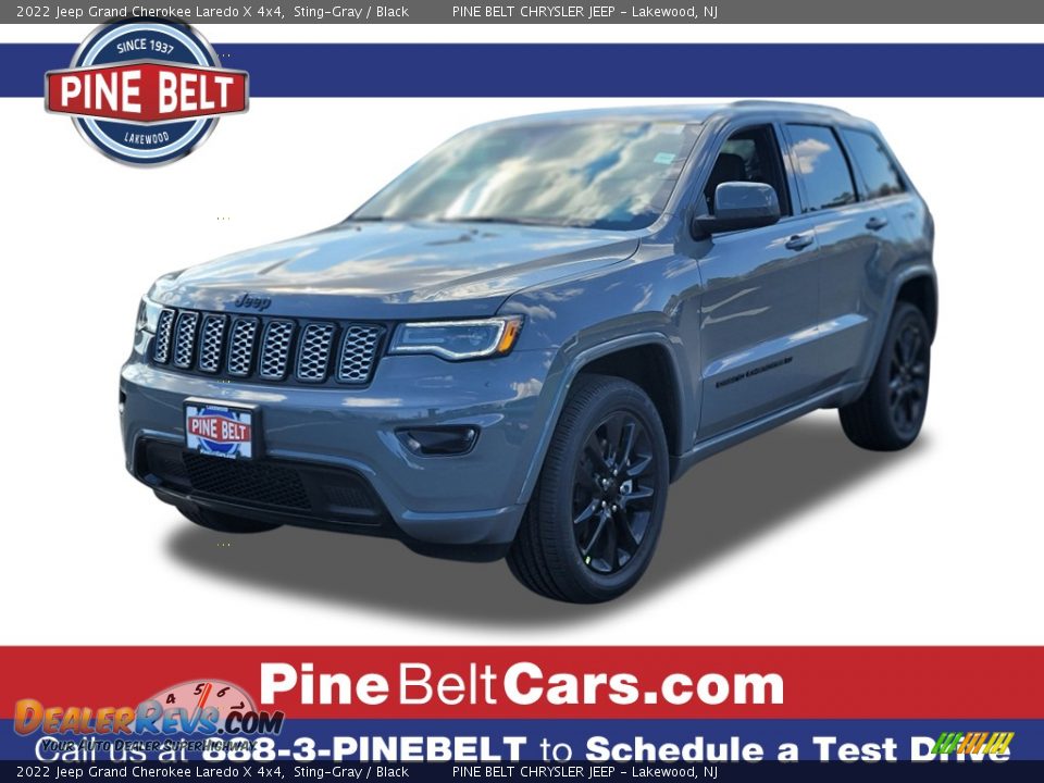 2022 Jeep Grand Cherokee Laredo X 4x4 Sting-Gray / Black Photo #1