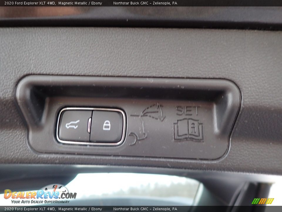 2020 Ford Explorer XLT 4WD Magnetic Metallic / Ebony Photo #12