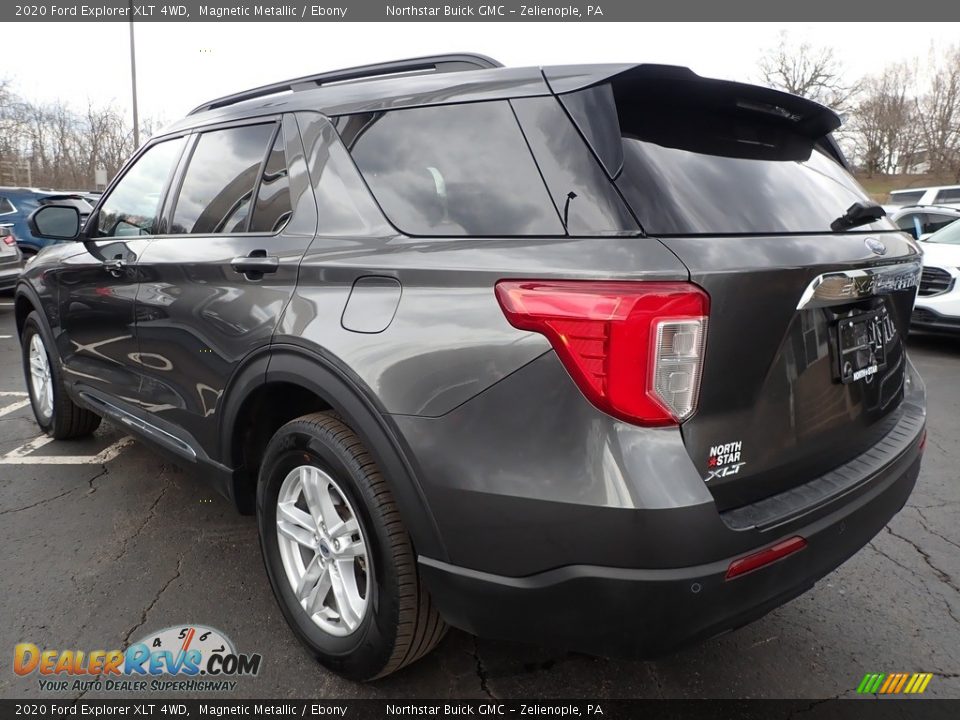 2020 Ford Explorer XLT 4WD Magnetic Metallic / Ebony Photo #13