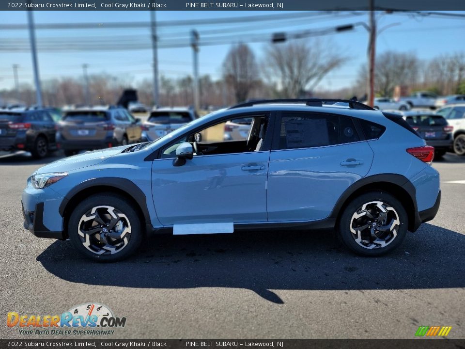 2022 Subaru Crosstrek Limited Cool Gray Khaki / Black Photo #3