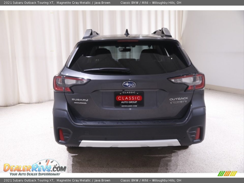 2021 Subaru Outback Touring XT Magnetite Gray Metallic / Java Brown Photo #18