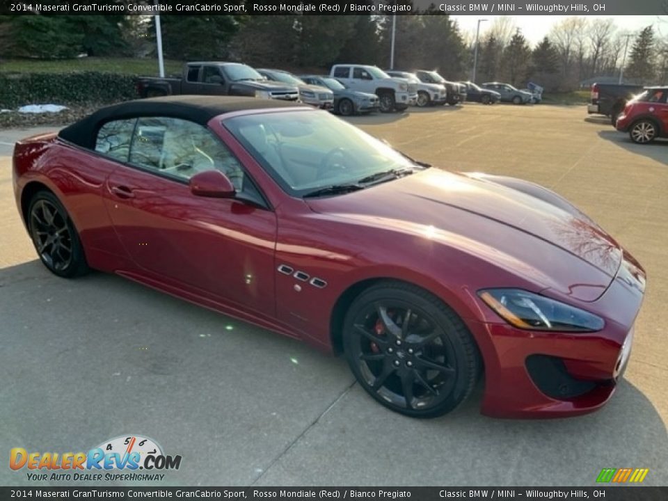 Rosso Mondiale (Red) 2014 Maserati GranTurismo Convertible GranCabrio Sport Photo #1