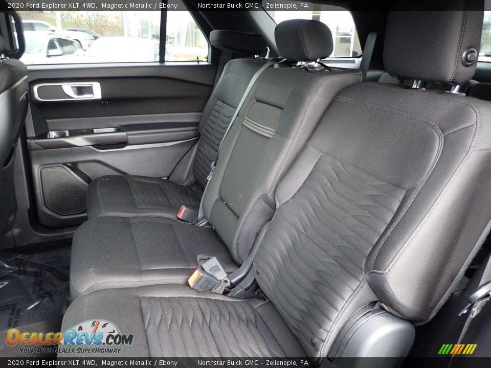 2020 Ford Explorer XLT 4WD Magnetic Metallic / Ebony Photo #18