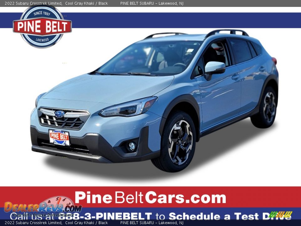 2022 Subaru Crosstrek Limited Cool Gray Khaki / Black Photo #1