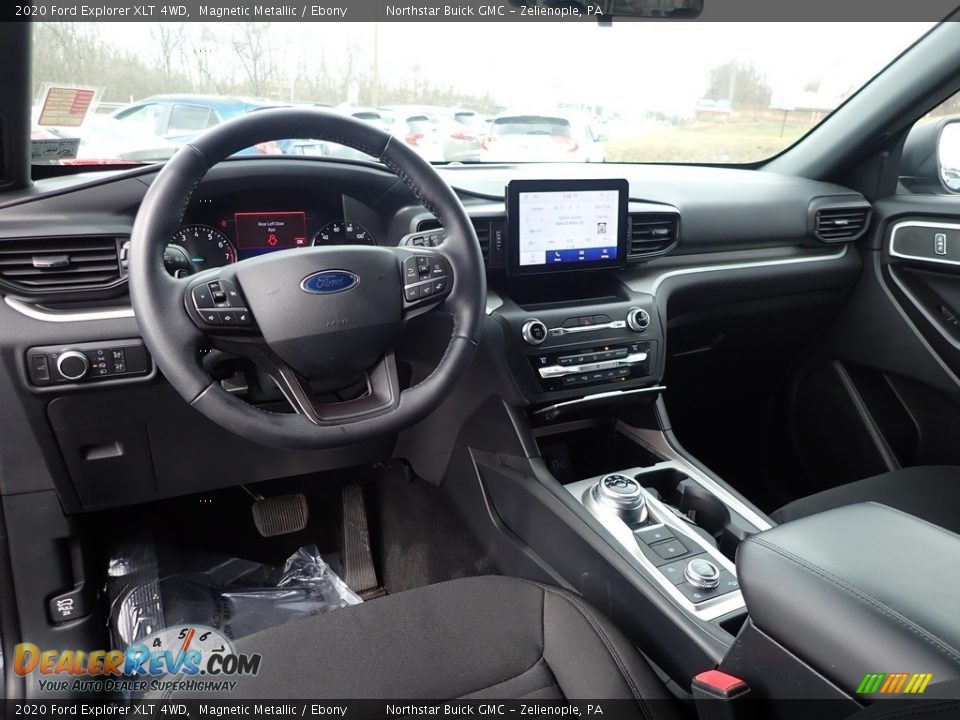 2020 Ford Explorer XLT 4WD Magnetic Metallic / Ebony Photo #20