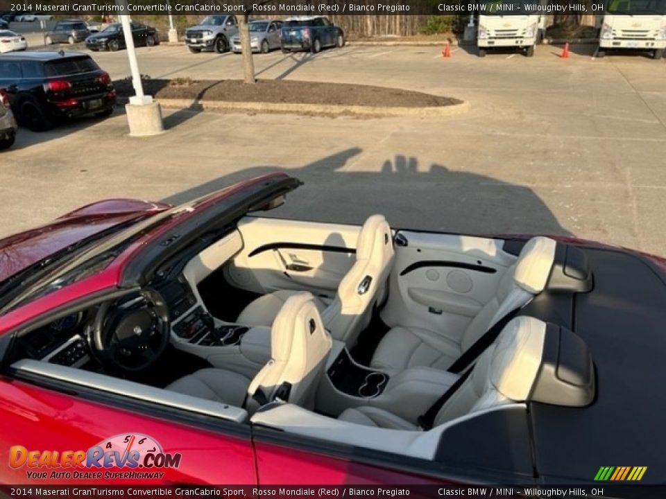 Front Seat of 2014 Maserati GranTurismo Convertible GranCabrio Sport Photo #5