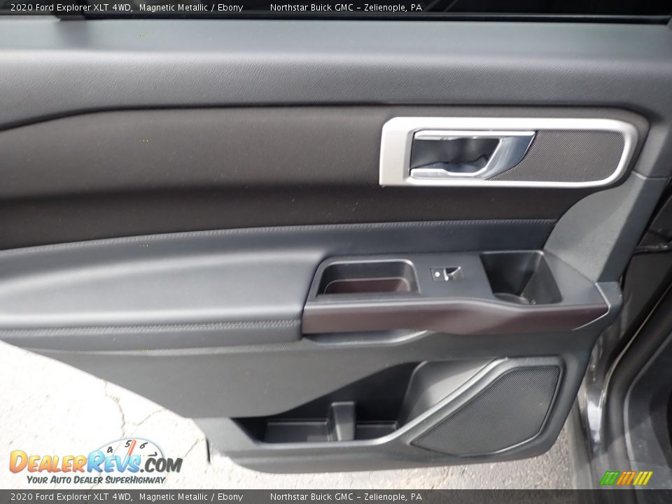 2020 Ford Explorer XLT 4WD Magnetic Metallic / Ebony Photo #21