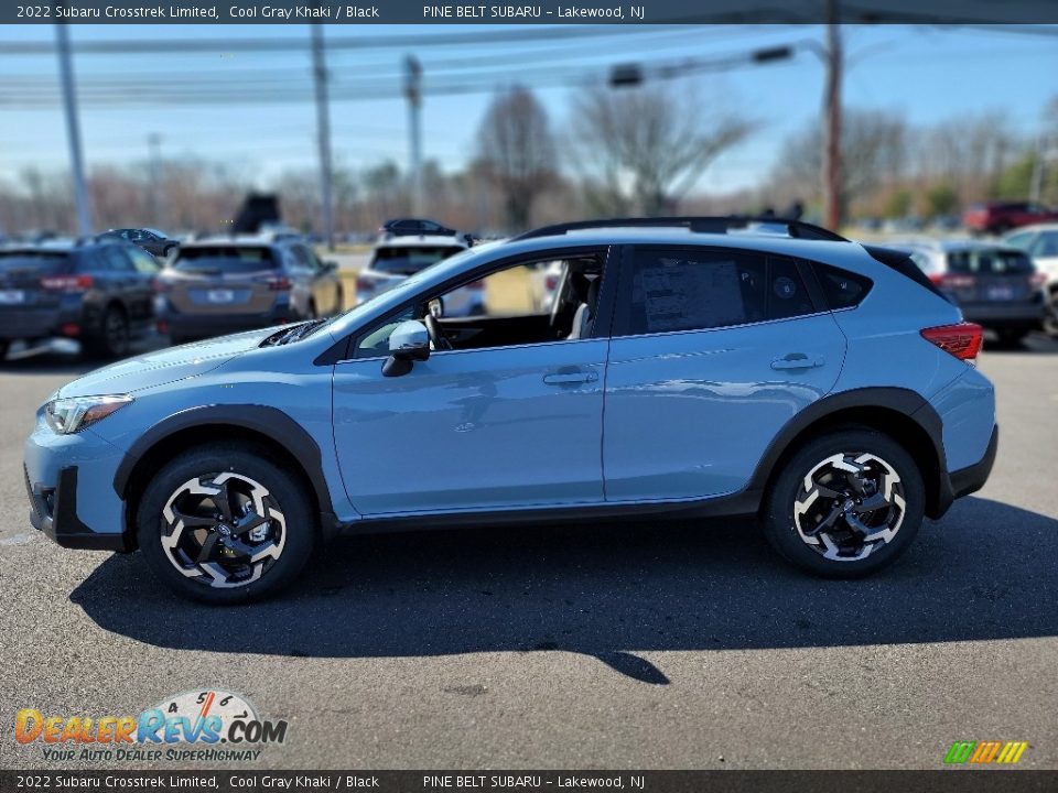 2022 Subaru Crosstrek Limited Cool Gray Khaki / Black Photo #3