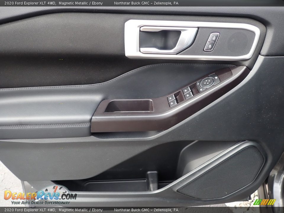 2020 Ford Explorer XLT 4WD Magnetic Metallic / Ebony Photo #22
