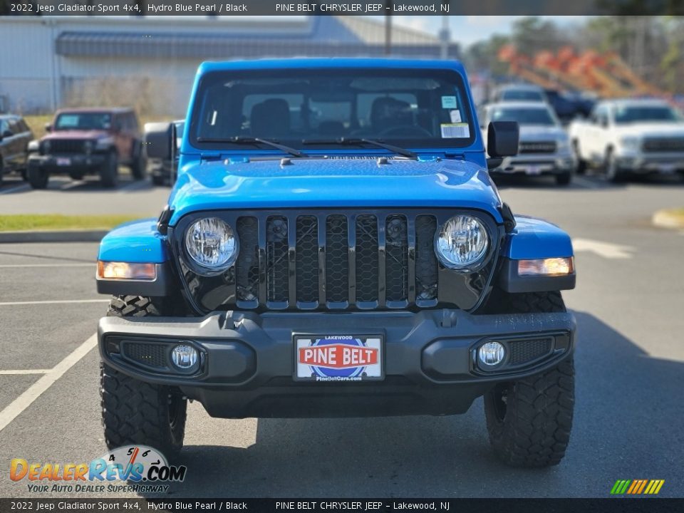 2022 Jeep Gladiator Sport 4x4 Hydro Blue Pearl / Black Photo #2