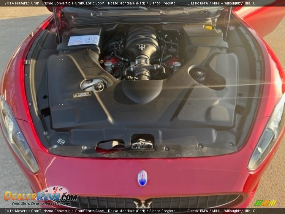 2014 Maserati GranTurismo Convertible GranCabrio Sport 4.7 Liter DOHC 32-Valve VVT V8 Engine Photo #14