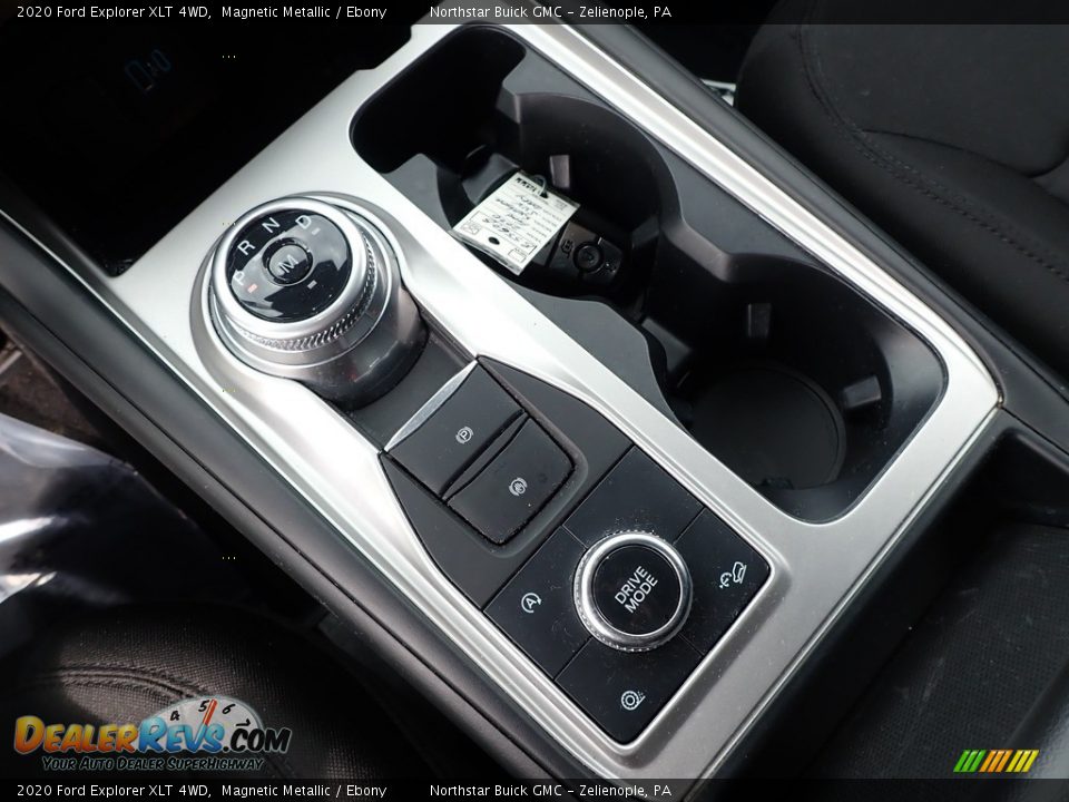 2020 Ford Explorer XLT 4WD Magnetic Metallic / Ebony Photo #28