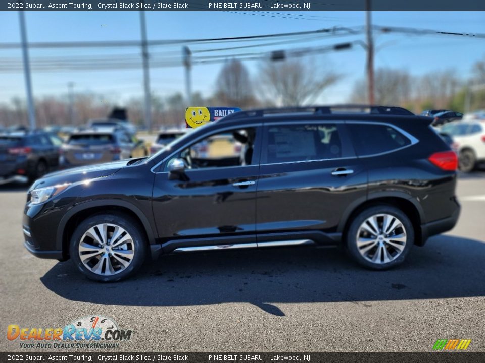 2022 Subaru Ascent Touring Crystal Black Silica / Slate Black Photo #3