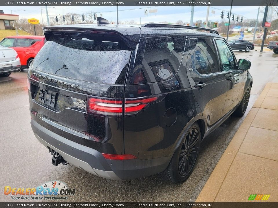 2017 Land Rover Discovery HSE Luxury Santorini Black / Ebony/Ebony Photo #20