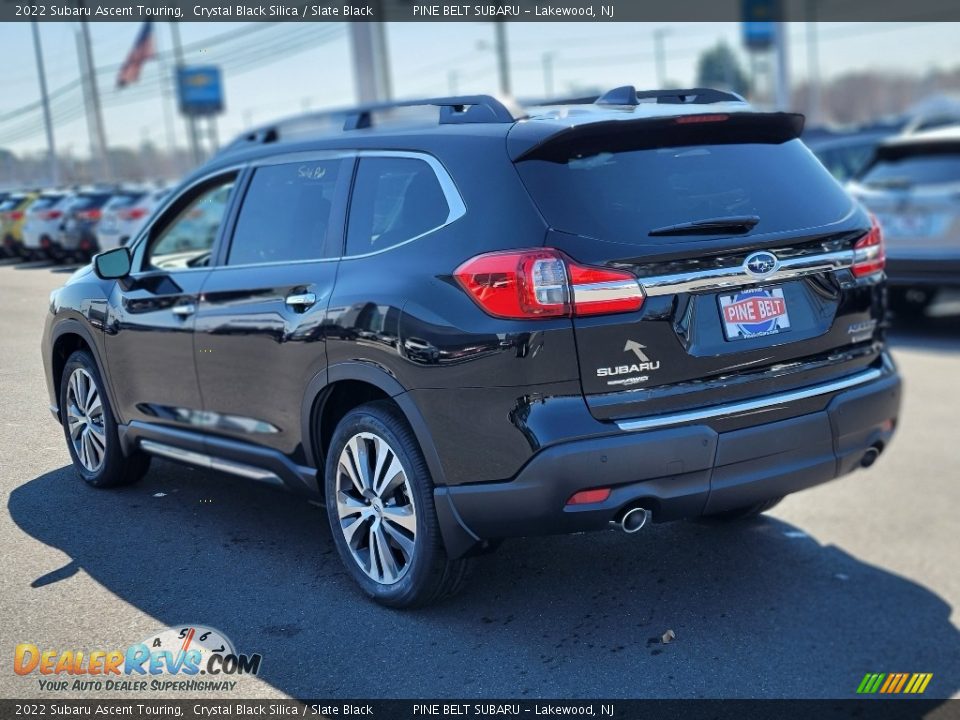 2022 Subaru Ascent Touring Crystal Black Silica / Slate Black Photo #4