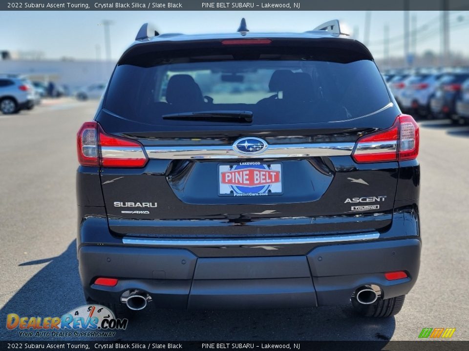 2022 Subaru Ascent Touring Crystal Black Silica / Slate Black Photo #5