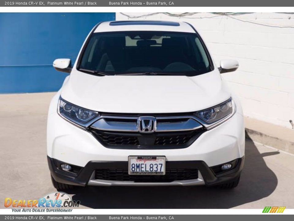 2019 Honda CR-V EX Platinum White Pearl / Black Photo #7