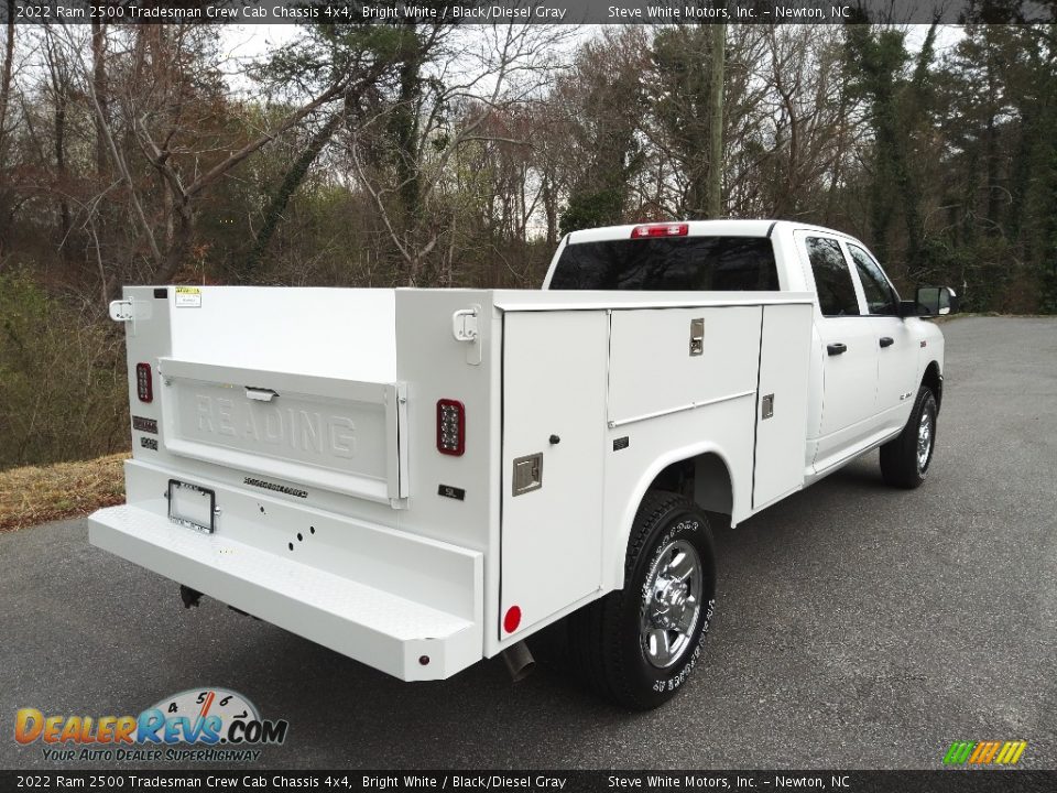 2022 Ram 2500 Tradesman Crew Cab Chassis 4x4 Bright White / Black/Diesel Gray Photo #6
