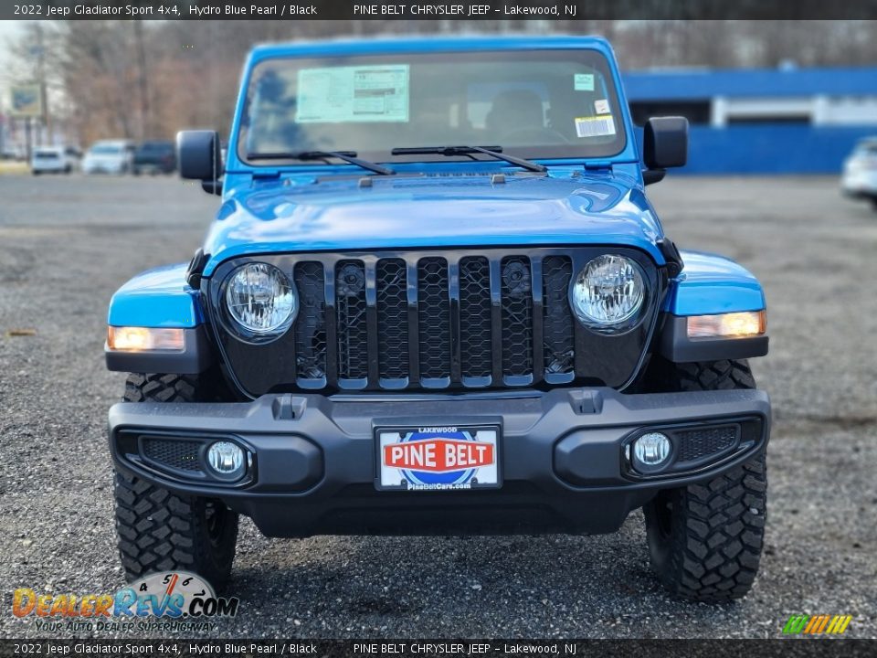 2022 Jeep Gladiator Sport 4x4 Hydro Blue Pearl / Black Photo #2