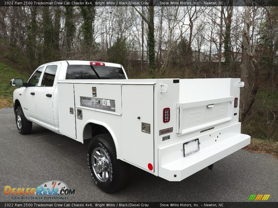 2022 Ram 2500 Tradesman Crew Cab Chassis 4x4 Bright White / Black/Diesel Gray Photo #10