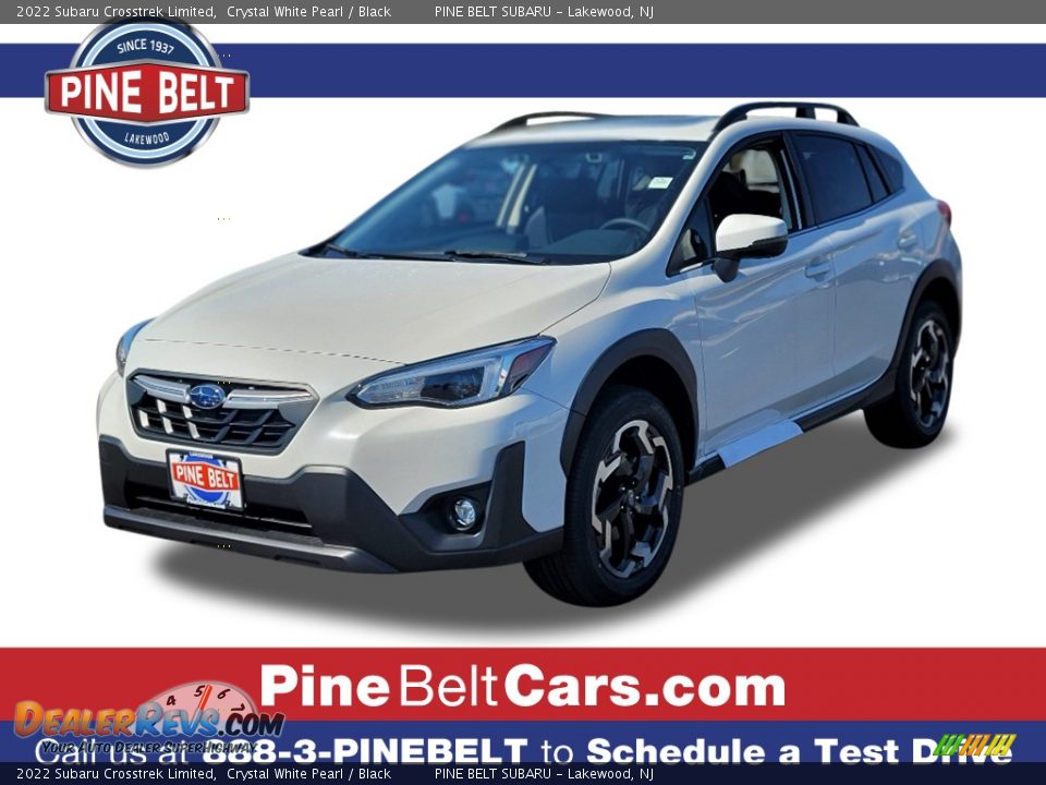 2022 Subaru Crosstrek Limited Crystal White Pearl / Black Photo #1