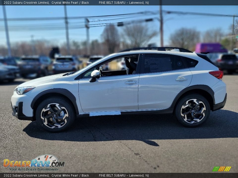 2022 Subaru Crosstrek Limited Crystal White Pearl / Black Photo #3