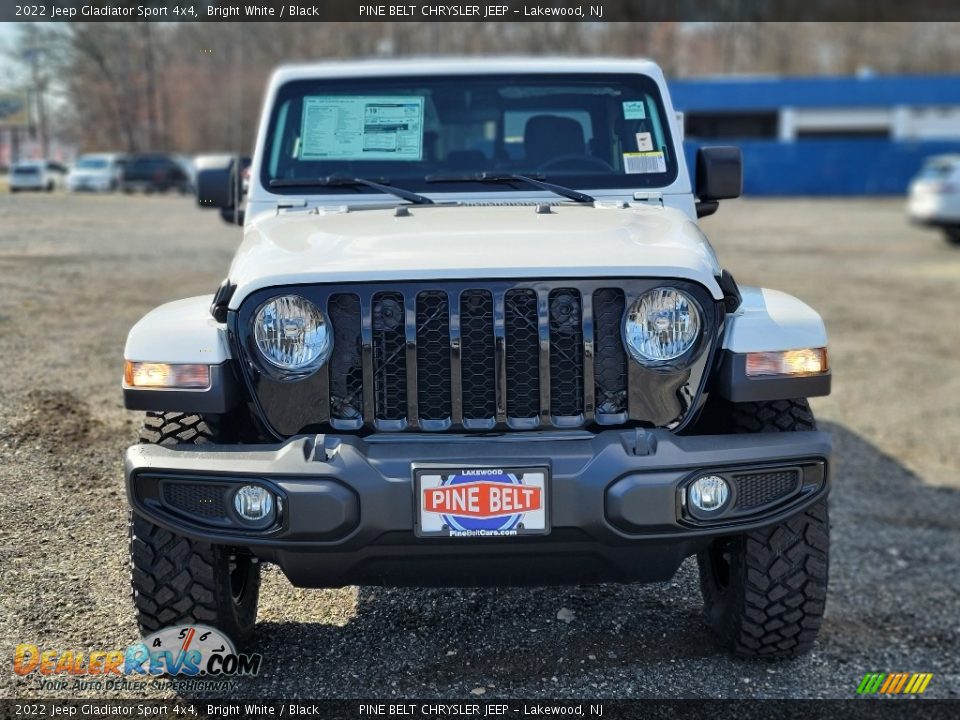 2022 Jeep Gladiator Sport 4x4 Bright White / Black Photo #2