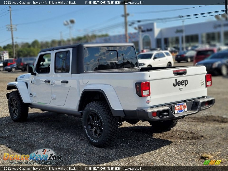 2022 Jeep Gladiator Sport 4x4 Bright White / Black Photo #4