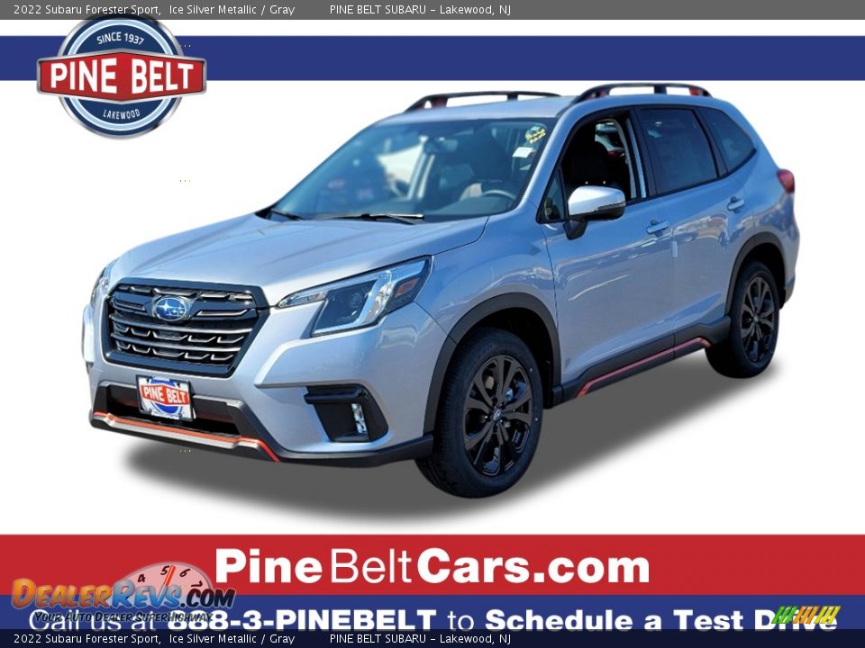 2022 Subaru Forester Sport Ice Silver Metallic / Gray Photo #1