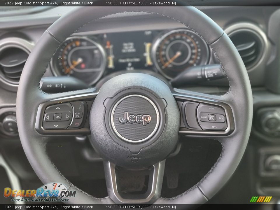 2022 Jeep Gladiator Sport 4x4 Bright White / Black Photo #8
