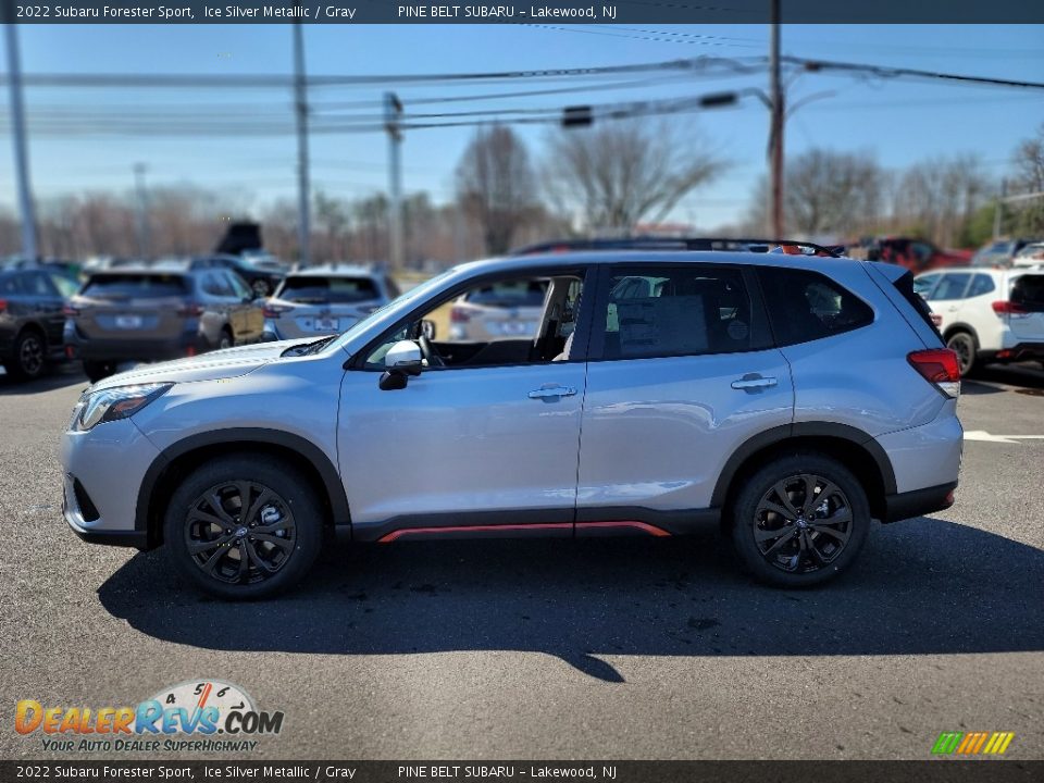 2022 Subaru Forester Sport Ice Silver Metallic / Gray Photo #3