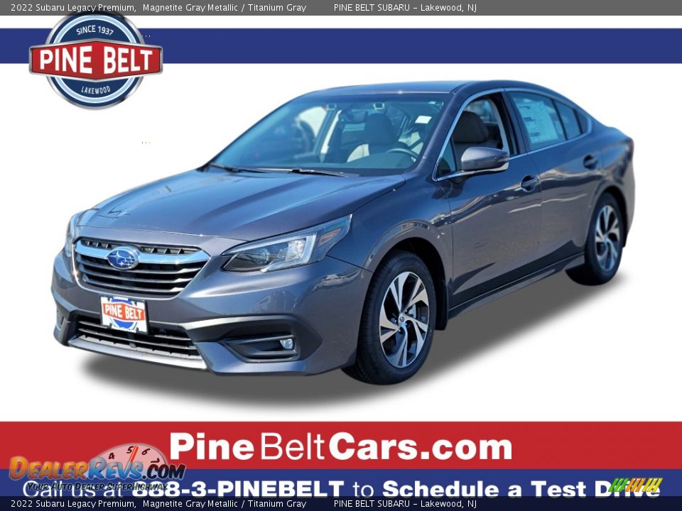 2022 Subaru Legacy Premium Magnetite Gray Metallic / Titanium Gray Photo #1