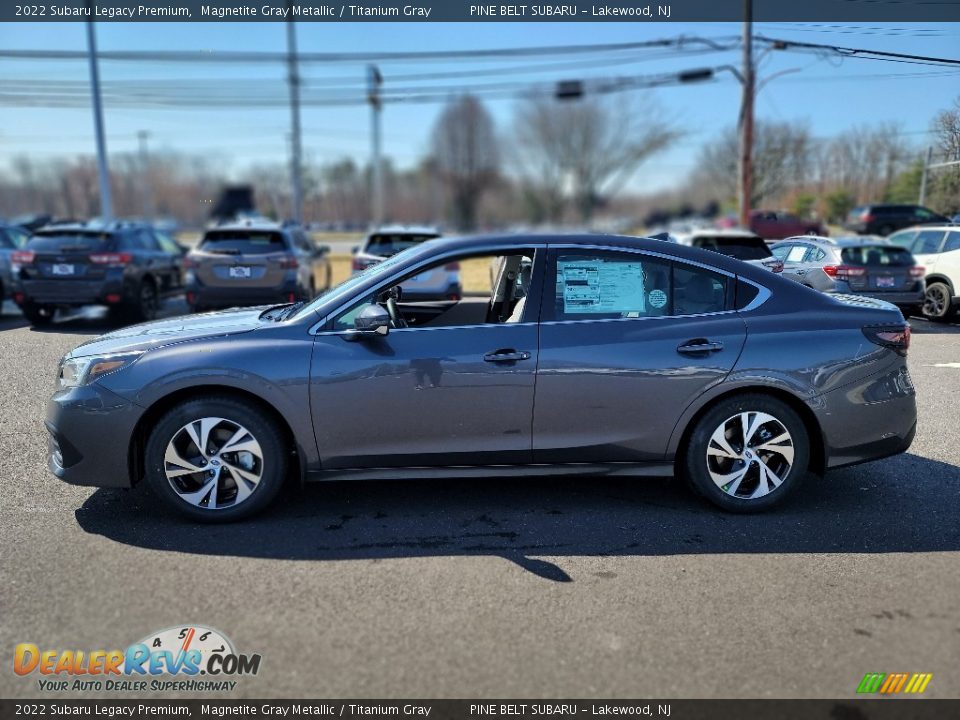 2022 Subaru Legacy Premium Magnetite Gray Metallic / Titanium Gray Photo #3