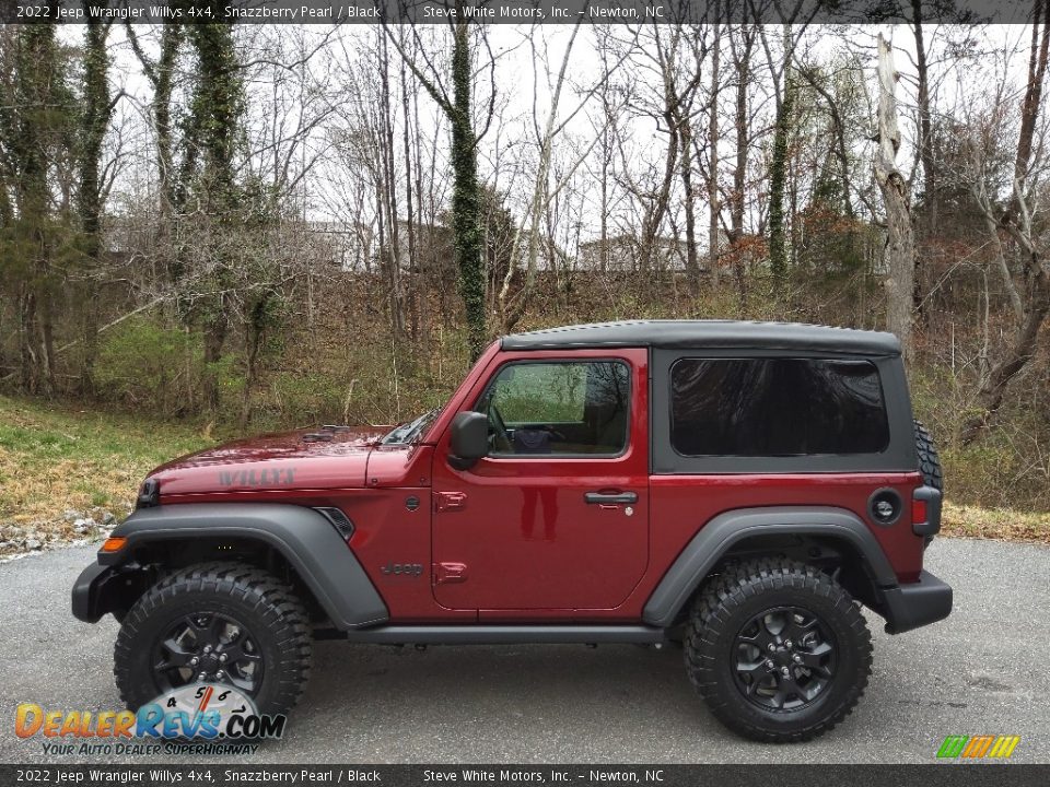 Snazzberry Pearl 2022 Jeep Wrangler Willys 4x4 Photo #1