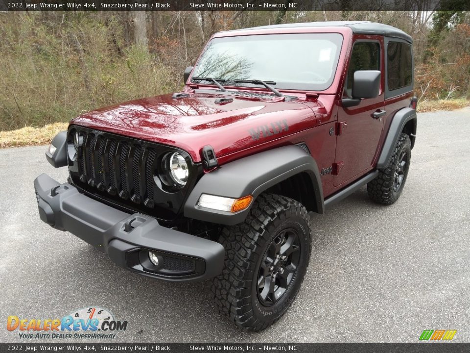 2022 Jeep Wrangler Willys 4x4 Snazzberry Pearl / Black Photo #2