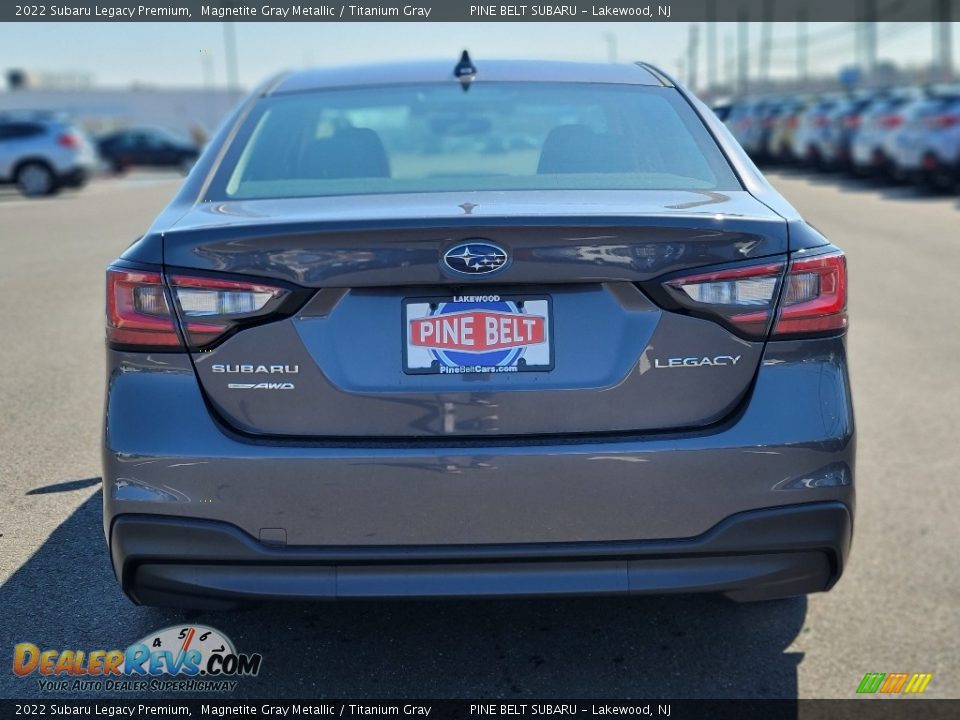 2022 Subaru Legacy Premium Magnetite Gray Metallic / Titanium Gray Photo #5