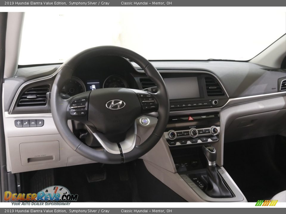 2019 Hyundai Elantra Value Edition Symphony Silver / Gray Photo #6