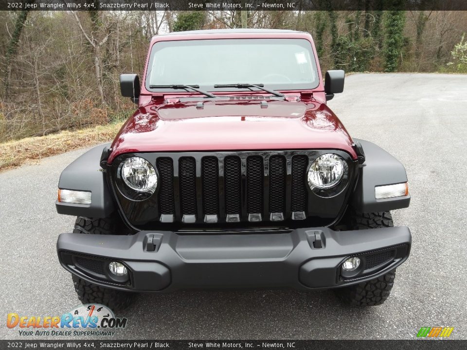 2022 Jeep Wrangler Willys 4x4 Snazzberry Pearl / Black Photo #3