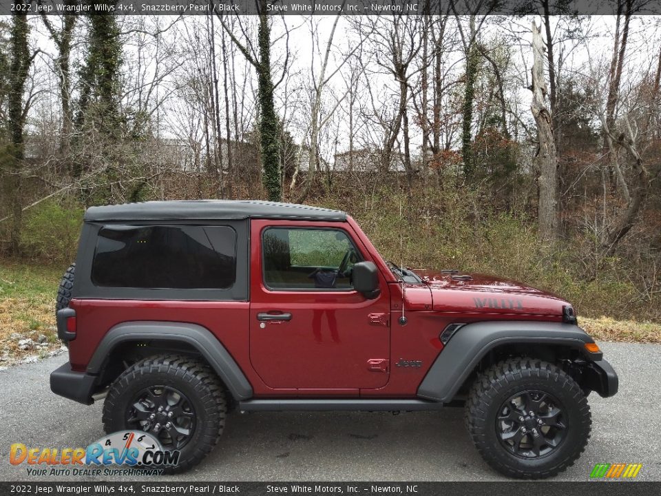 Snazzberry Pearl 2022 Jeep Wrangler Willys 4x4 Photo #5