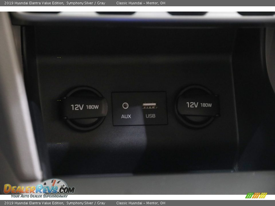 2019 Hyundai Elantra Value Edition Symphony Silver / Gray Photo #12