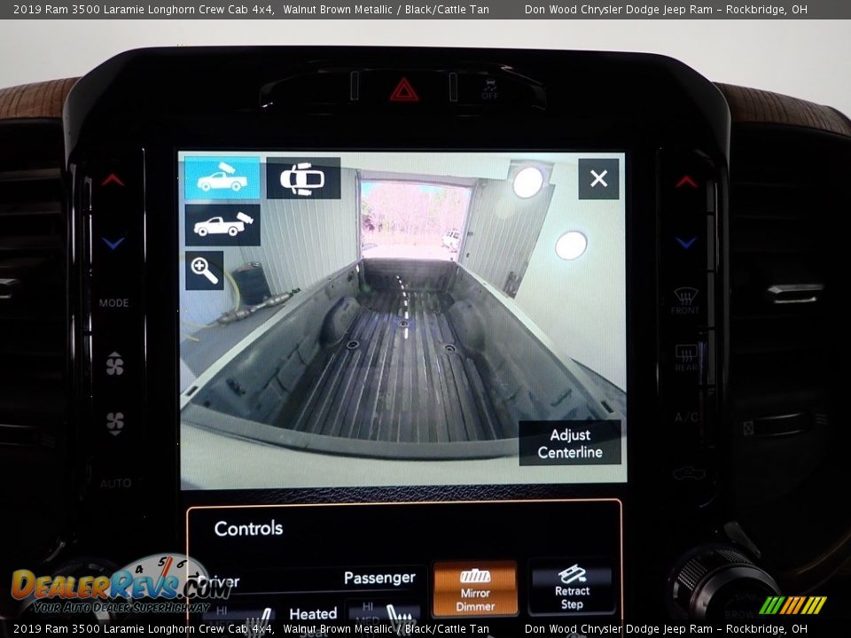 2019 Ram 3500 Laramie Longhorn Crew Cab 4x4 Walnut Brown Metallic / Black/Cattle Tan Photo #7