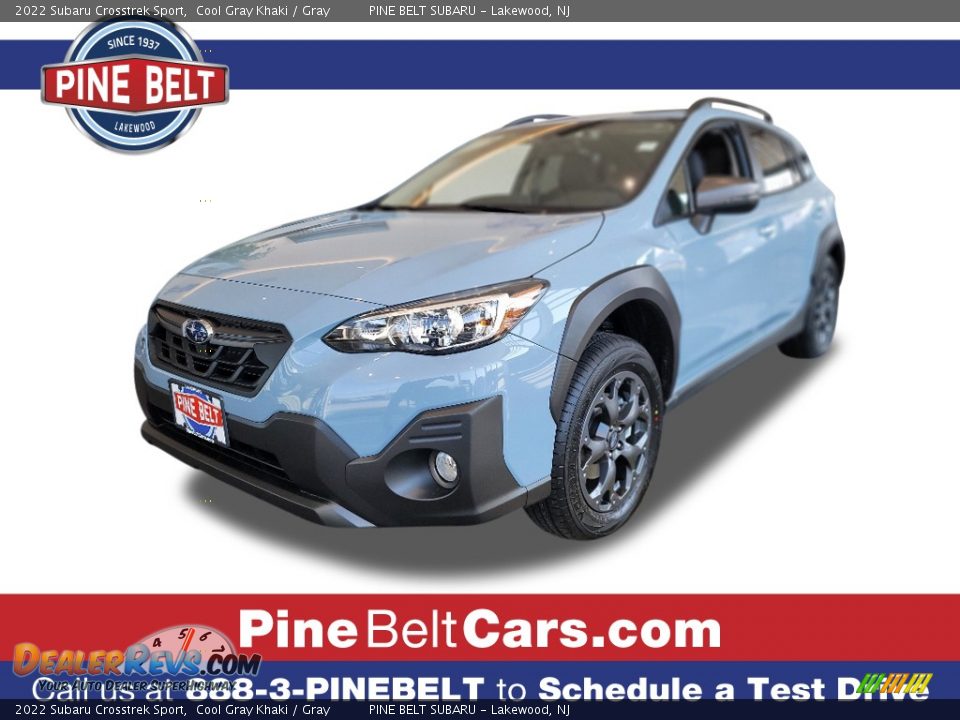 2022 Subaru Crosstrek Sport Cool Gray Khaki / Gray Photo #1