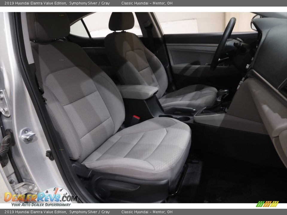 2019 Hyundai Elantra Value Edition Symphony Silver / Gray Photo #14
