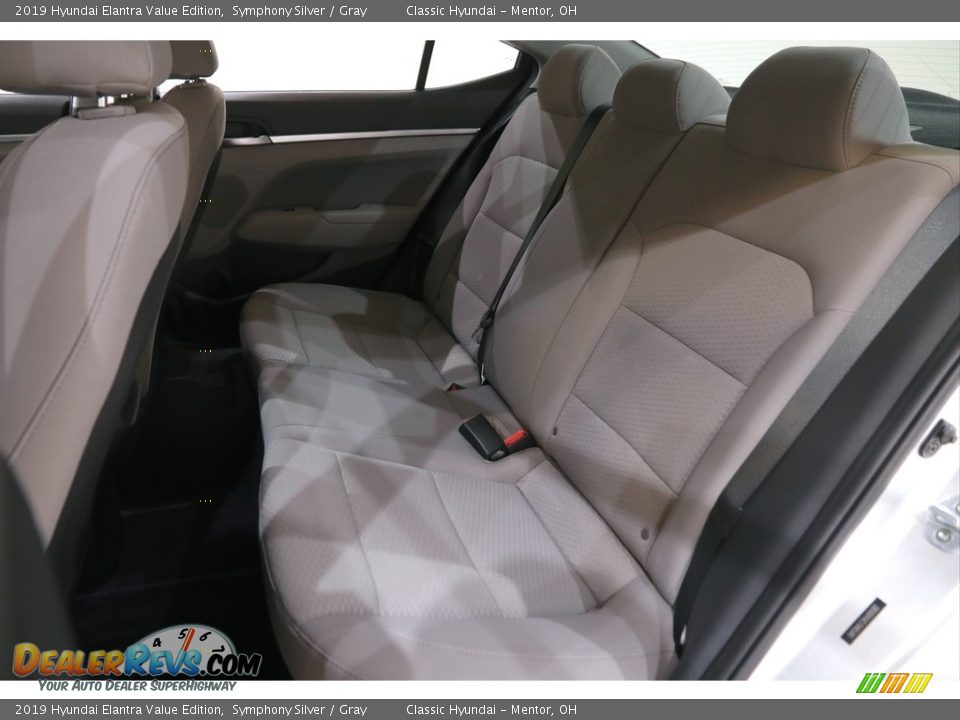 2019 Hyundai Elantra Value Edition Symphony Silver / Gray Photo #16