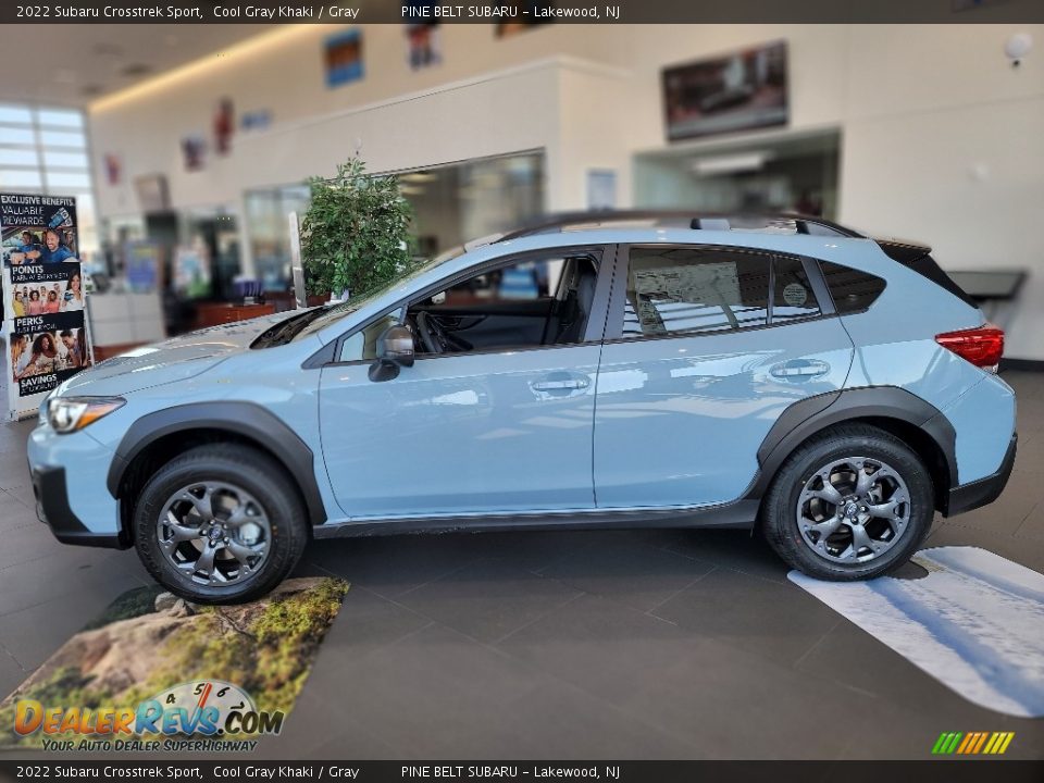 2022 Subaru Crosstrek Sport Cool Gray Khaki / Gray Photo #3