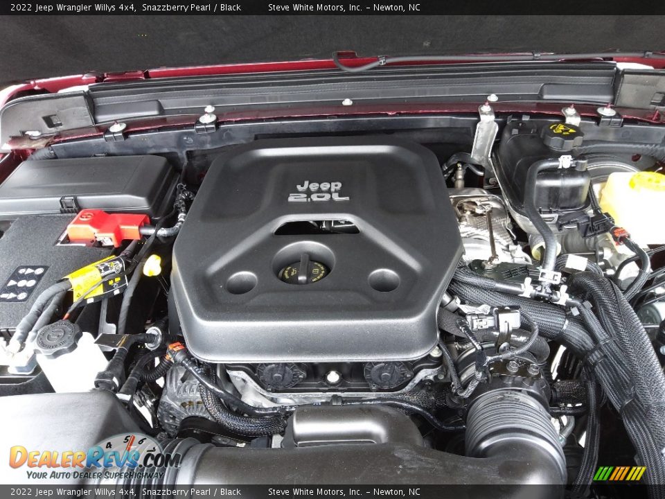 2022 Jeep Wrangler Willys 4x4 2.0 Liter Turbocharged DOHC 16-Valve VVT 4 Cylinder Engine Photo #9